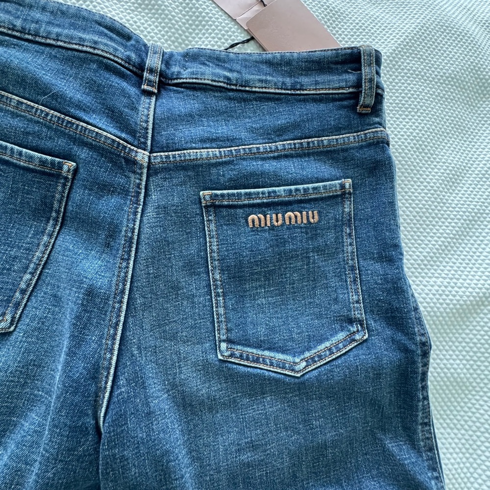 Miu Miu Denim size 27 New with tags